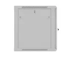 SZAFA INSTALACYJNA RACK WISZĄCA 19" 12U 600X600 SZARA DRZWI PERFOROWANE LANBERG (FLAT PACK)