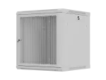 SZAFA INSTALACYJNA RACK WISZĄCA 19" 12U 600X600 SZARA DRZWI PERFOROWANE LANBERG (FLAT PACK)