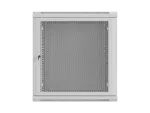 SZAFA INSTALACYJNA RACK WISZĄCA 19" 12U 600X600 SZARA DRZWI PERFOROWANE LANBERG (FLAT PACK)