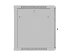 SZAFA INSTALACYJNA RACK WISZĄCA 19" 12U 600X600 SZARA DRZWI PERFOROWANE LANBERG (FLAT PACK)