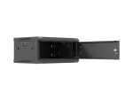 SZAFA INSTALACYJNA RACK WISZĄCA 19" 4U 600X450 CZARNA DRZWI METALOWE LANBERG (FLAT PACK)