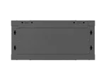 SZAFA INSTALACYJNA RACK WISZĄCA 19" 4U 600X450 CZARNA DRZWI METALOWE LANBERG (FLAT PACK)