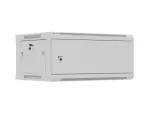 SZAFA INSTALACYJNA RACK WISZĄCA 19" 4U 600X450 SZARA DRZWI METALOWE LANBERG (FLAT PACK)