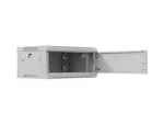 SZAFA INSTALACYJNA RACK WISZĄCA 19" 4U 600X450 SZARA DRZWI METALOWE LANBERG (FLAT PACK)