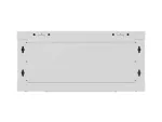 SZAFA INSTALACYJNA RACK WISZĄCA 19" 4U 600X450 SZARA DRZWI METALOWE LANBERG (FLAT PACK)