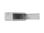 SZAFA INSTALACYJNA RACK WISZĄCA 19" 4U 600X450 SZARA DRZWI METALOWE LANBERG (FLAT PACK)