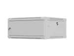 SZAFA INSTALACYJNA RACK WISZĄCA 19" 4U 600X600 SZARA DRZWI METALOWE LANBERG (FLAT PACK)