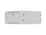 SZAFA INSTALACYJNA RACK WISZĄCA 19" 4U 600X600 SZARA DRZWI METALOWE LANBERG (FLAT PACK)