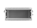 SZAFA INSTALACYJNA RACK WISZĄCA 19" 4U 600X600 SZARA DRZWI PERFOROWANE LANBERG (FLAT PACK)