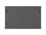 SZAFA INSTALACYJNA RACK WISZĄCA 19" 6U 600X600 CZARNA DRZWI PERFOROWANE LANBERG (FLAT PACK)