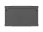 SZAFA INSTALACYJNA RACK WISZĄCA 19" 6U 600X600 CZARNA DRZWI PERFOROWANE LANBERG (FLAT PACK)