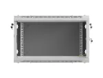 SZAFA INSTALACYJNA RACK WISZĄCA 19" 6U 600X600 SZARA DRZWI PERFOROWANE LANBERG (FLAT PACK)