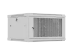 SZAFA INSTALACYJNA RACK WISZĄCA 19" 6U 600X600 SZARA DRZWI PERFOROWANE LANBERG (FLAT PACK)