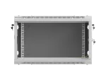 SZAFA INSTALACYJNA RACK WISZĄCA 19" 6U 600X600 SZARA DRZWI PERFOROWANE LANBERG (FLAT PACK)