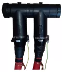 Głowice konektorowe typu T w układzie podwójnym, zestaw na 3 fazy, CTS+CTKS 1250A 24kV 240-400, 443796