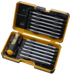 Zestaw 12 obustronnych kling FELO + rączka, Smart Box