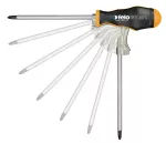 Zestaw 12 obustronnych kling FELO + rączka, Smart Box