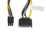 KABEL ZASILAJĄCY WEWNĘTRZNY SATA(M)->PCI EXPRESS(M) 6 PIN 20CM LANBERG