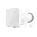 aRheat 125 rekuperator ścienny, wentylator zdecentralizowany