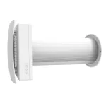 aRheat 125 rekuperator ścienny, wentylator zdecentralizowany