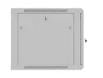 SZAFA INSTALACYJNA RACK WISZĄCA 19" 9U 600X600 SZARA DRZWI PERFOROWANE LANBERG (FLAT PACK)