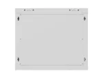 SZAFA INSTALACYJNA RACK WISZĄCA 19" 9U 600X600 SZARA DRZWI PERFOROWANE LANBERG (FLAT PACK)
