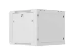 SZAFA INSTALACYJNA RACK WISZĄCA 19" 9U 600X600 SZARA DRZWI PERFOROWANE LANBERG (FLAT PACK)