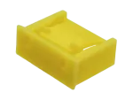 Blokada gniazda USB przed nieautoryzowanym wpięciem, kolor żółty (opakowanie 10 szt. + klucz) ALANTEC