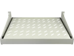 Półka wysuwana 19" 2U głęb. 350mm, kolor szary, 4 punkty mocowania ALANTEC
