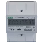 Dwutaryfowy licznik energii elektrycznej, 3-fazowy, 2-kierunkowy z Modbus RTU, do pomairu półpośredniego