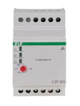 Mikroprocesorowy czujnik zaniku i asymetrii faz, styk 2NO/NC, montaż na szynie DIN,True RMS