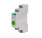 Przekaźnik bistabilny BIS-411 z przyciskiem do sterowania ręcznego, montaż na szynie DIN