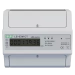 Licznik energii elektrycznej - trójfaz. z programowalną przekładnią , RS-485 MODBUS, LCD, kl.1