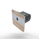 Laserowy czujnik odległości DRL-12, czujnik ruchu, buk-satyna