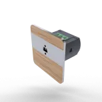 Laserowy czujnik odległości DRL-12, czujnik ruchu, dąb-satyna