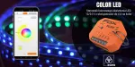 Color LED Sterownik kolorowego (RGBW) oświetlenia LED 12/24V Wi-Fi