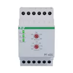 Automatyczny przełącznik faz do współpracy ze stycznikiem bez fazy priorytetowej, regulowany