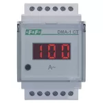 Cyfrowy wskaźnik wartości natężenia prądu, jednofazowy DMA-1-CT, pomiar półprośredni. Z programowalną przekładnią