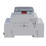 Cyfrowy wskaźnik wartości natężenia prądu TrueRMS, jednofazowy DMA-1RMS-CT, pomiar półprośredni. Z programowalną przekładnią