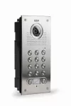 Stacja bramowa wtynkowa z szyfratorem, 2 abonentowa
