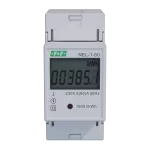 Wskaźnik zużycia energii elektrycznej 1-fazowy, 230 VAC, 60 A, 2 moduły