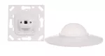 Czujnik ruchu PIR 360º, Un=230V AC, P=1000W, montaż sufitowy i do puszki podtynkowej Ø60, biały