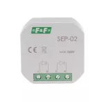 Separator sygnału wejściowego, 1A 1000V, montaż w puszce podtynkowej Ø60