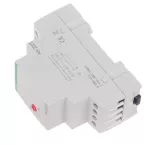 Automat schodowy z funkcją sygnalizacji wyłączenia oświetlenia i przeciwblokady, montaż DIN