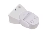 Czujnik ruchu PIR, biały IP65