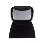 Czujnik ruchu PIR, czarny IP65