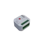 Przekaźnik bistabilny, podtynkowy z wyłącznikiem czasowym 9÷30 V AC/DC, do podświetlanych przycisków z przekaźnikiem inrush