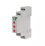 Mikroprocesorowy czujnik kolejności i zaniku faz, z regulowanym dolnym i górnym progiem napięciowym