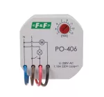 Przekaźnik czasowy z opóźnionym odpadaniem, montaż podtynkowy