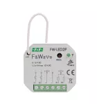 Radiowy dwukanałowy sterownik LED 12V - montaż PDT 10÷16V DC